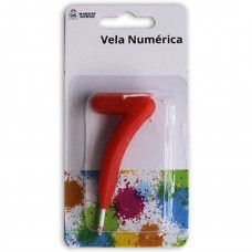 VELA NUMERICA CUMPLEAÑOS Nº 7